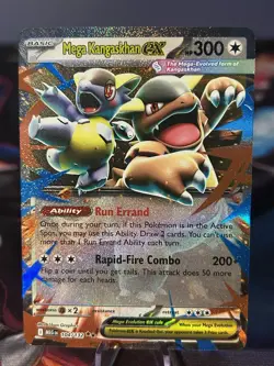 2025 POKEMON MEG EN-MEGA EVOLUTION 104 MEGA KANGASKHAN EX NM/M - Image 1