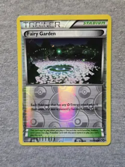 Fairy Garden 100/124 Pokemon XY Fates Collide Reverse Holo - Image 1
