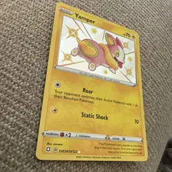 Yamper SV039/SV122 Shiny Holo Rare Pokemon Shining Fates NM - Image 3