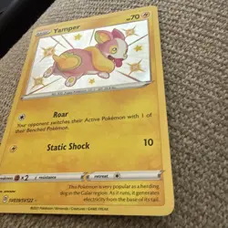 Yamper SV039/SV122 Shiny Holo Rare Pokemon Shining Fates NM - Image 4