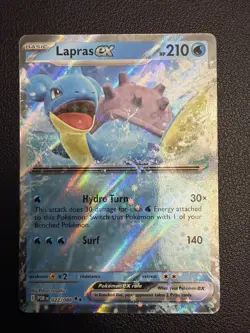 Pokemon 2026 Perfect Order Lapras EX#022/088 Double Rare NM - Image 1