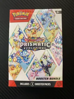 Pokemon TCG Prismatic Evolutions Booster Bundle Sealed New - Image 4