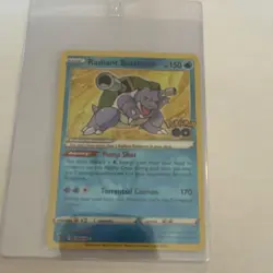 Pokemon Radiant Blastoise 018/078 GO Radiant Rare Holo 150HP - Image 1