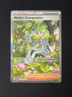 2025 Pokemon Mega Evolutions Wally's Compassion Special Illustration Rare #186 - Image 1