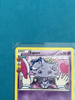 Espurr - RC14/RC32 Common Pokemon Generations: Radiant Collection NM - Image 2