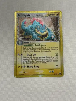 Pokemon Feraligatr 2/101 (Delta Species) EX Dragon Frontiers Rev Holo Rare - Image 1
