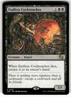 Endless Cockroaches 433 NM MTG Foundations Jumpstart Magic - Image 1