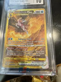 2023 POKEMON CROWN ZENITH #GG67/GG70 ORIGIN FORME PALKIA VSTAR CGC 10 GEM MINT - Image 2
