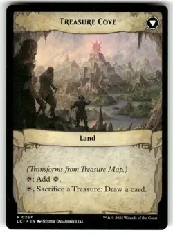 Treasure Map 267 NM MTG The Lost Caverns of Ixalan Magic - Image 2
