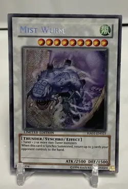Yugioh Mist Wurm HA01-EN023 Secret Rare Limited Edition NM - Image 1