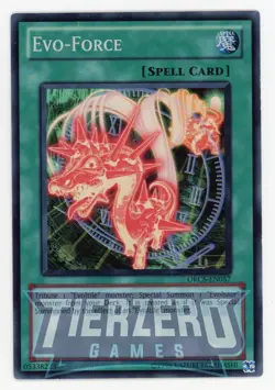 Yugioh Evo-Force ORCS-EN057 Super Rare LP - Image 1
