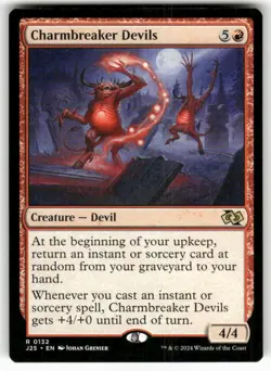Charmbreaker Devils 132 NM MTG Foundations Jumpstart Magic - Image 1