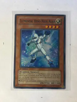 ELEMENTAL HERO NEOS ALIUS - TAEV-EN018 - Super Rare - 1st Edition - (LP) - Image 1
