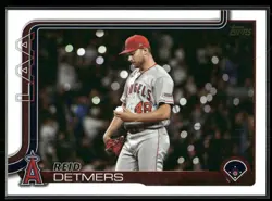 #471 Reid Detmers 2025 Topps Golden Mirror Variation - Image 1