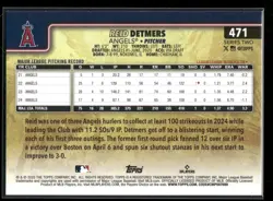 #471 Reid Detmers 2025 Topps Golden Mirror Variation - Image 2