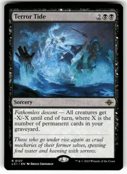 Terror Tide 127 NM MTG The Lost Caverns of Ixalan Magic - Image 1