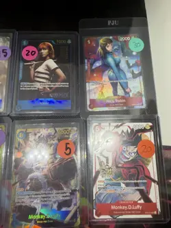 One Piece TCG Card Lot English Mixed Cards (6 cards total) - Image 4