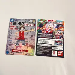 Monkey.D.Luffy (055) (College Basketball US Voyage) P-055 One Piece Promo OPENED - Image 1