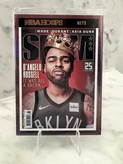 2021-22 Panini NBA Hoops - Slam D'Angelo Russell #SLAM #221 Holo - Image 1