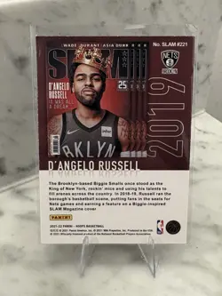 2021-22 Panini NBA Hoops - Slam D'Angelo Russell #SLAM #221 Holo - Image 2