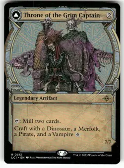 Throne of the Grim Captain (Showcase) 313 NM MTG LCI MagiC - Image 1