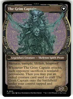 Throne of the Grim Captain (Showcase) 313 NM MTG LCI MagiC - Image 2