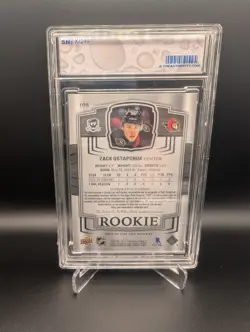 2024-25 Upper Deck The Cup Rookie Patch Auto ZACK OSTAPCHUK 232/249 RPA RC - Image 2