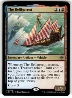 The Belligerent 225 NM MTG The Lost Caverns of Ixalan Magic - Image 1