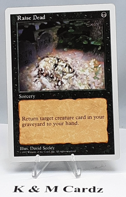 MTG - 5th Edition - Raise Dead - Common - Lightly Played - Image 1