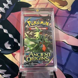 Pokemon XY Ancient Origins 10 Card Booster Pack Tyranitar Artwork Factory SEALED - Image 1