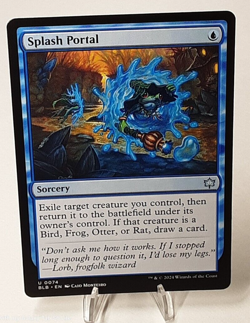 MTG - Bloomburrow - Splash Portal - #0074 - Playset x4 - Near Mint - Image 1
