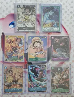 One Piece Cards lot - Alt Arts and SRS - All Japanese cards - US Seller - Image 1