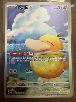 Psyduck 226/217 Illustration Rare Ascended Heroes Pokemon Card TCG NM Fresh Pull - Image 1
