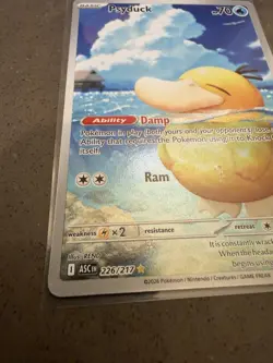 Psyduck 226/217 Illustration Rare Ascended Heroes Pokemon Card TCG NM Fresh Pull - Image 2