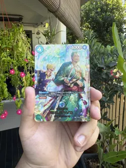 Zoro PRB02-006 SP EGGHEAD CRISIS EB04 ONE PIECE Card Japanese 2026 NM - Image 1