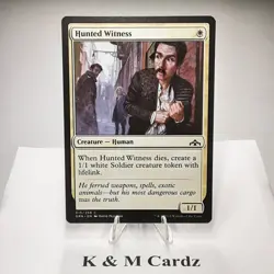 MTG - Guilds of Ravnica - Hunted Witness (015/259) - Image 1