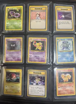 Pokemon TCG Base Fossil Jungle Set 36 Cards 1999 - Image 3