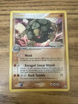 Golem - 6/92 - Pokemon Legend Maker Reverse Holo Card - Image 1