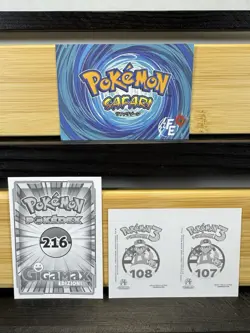 Pokemon Cramorant Lot of Cards and Stickers Cramorant #845 - Lot of 19 - Image 3