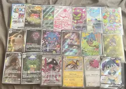 Pokemon TCG IR Shiny 17 Card Lot Full Art 17 English Cards Random Sets - Image 1