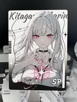 Genki Parade 2 Goddess Story: Spicy Waifu CCG Card SP-24 MARIN KITAGAWA - Image 1