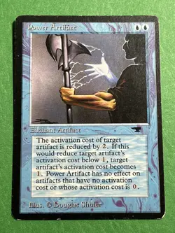 **Power Artifact** ~Antiquities~ MTG: Magic the Gathering, Heavy Play (HP) - Image 1