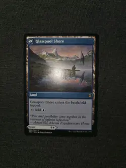 GLASSPOOL MIMIC / GLASSPOOL SHORE Zendikar Rising MTG Magic NM Rare - Image 2