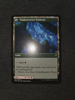 MTG Magic The Gathering Cragcrown Timbercrown Pathway Zendikar Rising - Image 2