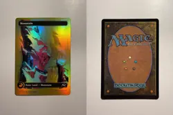 Mountain (0515) (First-Place Foil) 515 MTG Aetherdrift Foil - Image 3