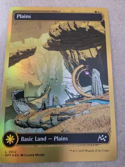 Plains - #512 (First-Place Foil) Aetherdrift Foil - Mtg - Image 1