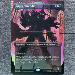 Super Shredder Borderless Foil M 0217 Teenage Mutant Ninja Turtles - Image 1