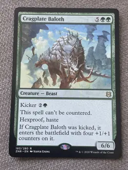 Cragplate Baloth (183) Zendikar Rising ZNR MTG Magic S3869* - Image 1