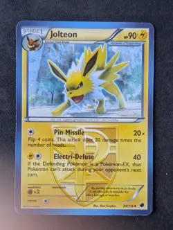 Jolteon (Team Plasma) 34/116 Plasma Freeze Regular Pokemon TCG MP - Image 1