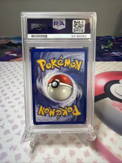 1999 POKEMON JUNGLE 1ST EDITION #13 VENOMOTH-HOLO PSA 7 - Image 3